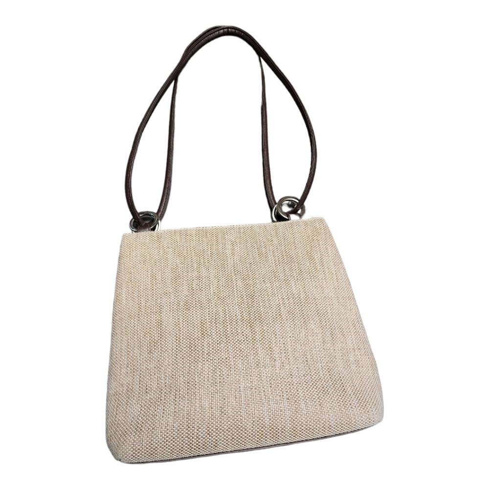 Saddle River Woven Shoulder Hand Bag - Picture 2 of 8